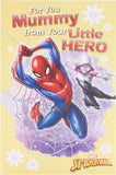 UK Greetings Marvel Spiderman Mother's Day Card - Hero Design