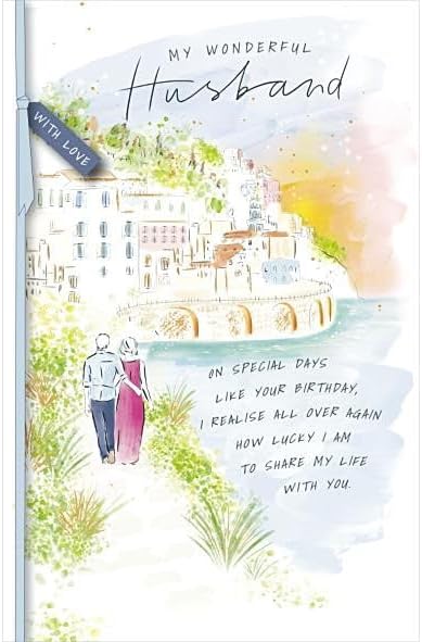 Wonderful Husband Birthday Card