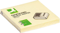 Fanfold Notes 76 x 76mm Yellow 100 Sheets Single