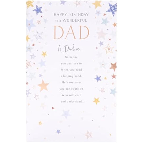 Heartfelt Design Dad Birthday Card
