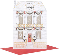 House to House Happiest Times Christmas Card