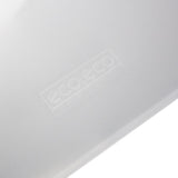 A4 Recycled Clear Press Stud Popper Wallets – 50% Recycled Plastic Folders – Pack of 5